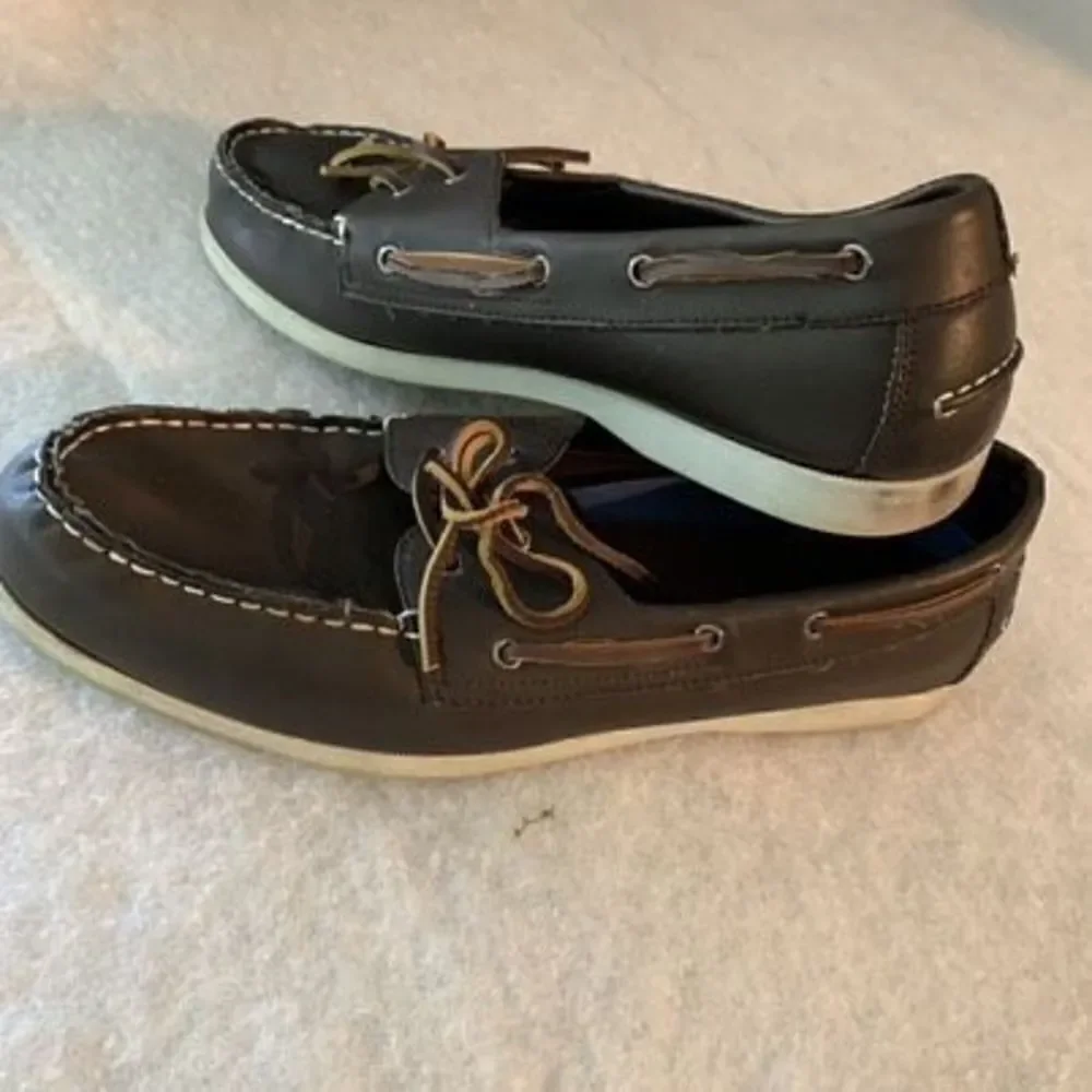 Thom McAn Size 12M Boat Deck Loafer Shoes